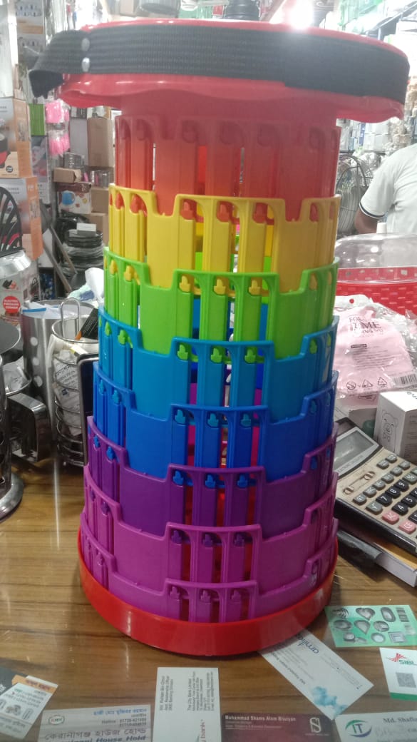 Outdoor Portable Rainbow folding chair Adjustable Telescopic Stool