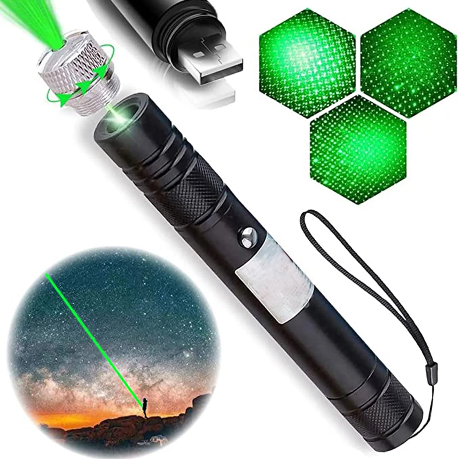 Green Laser Pointer Pen