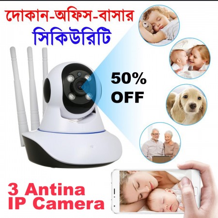3 Antena IP Security Camera